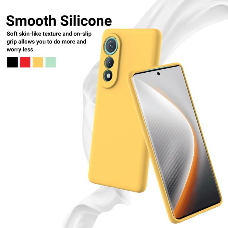 For Tecno Pova Curve 5G Solid Color Liquid Silicone Dropproof Full Coverage Phone Case