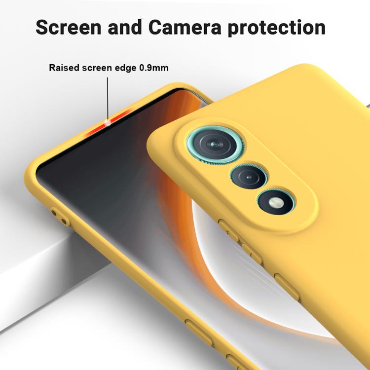 For Tecno Pova Curve 5G Solid Color Liquid Silicone Dropproof Full Coverage Phone Case