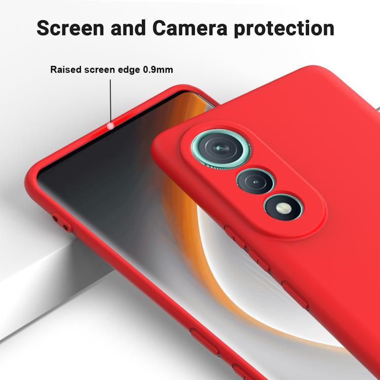 For Tecno Pova Curve 5G Solid Color Liquid Silicone Dropproof Full Coverage Phone Case