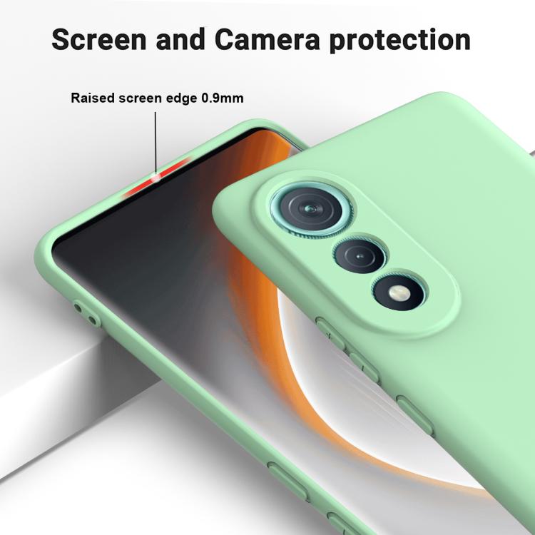 For Tecno Pova Curve 5G Solid Color Liquid Silicone Dropproof Full Coverage Phone Case