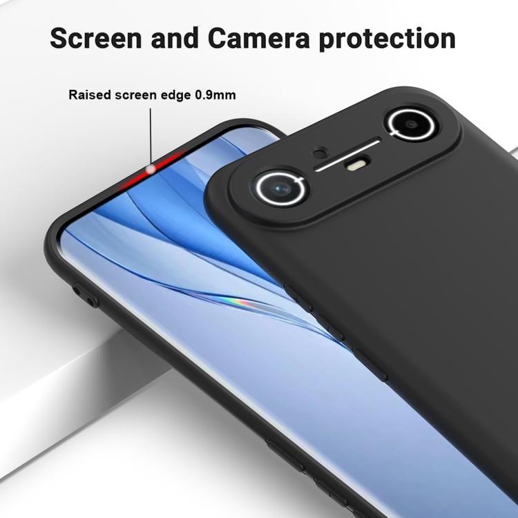 For Tecno Pova Slim 5G / Spark Slim 4G Solid Color Liquid Silicone Dropproof Full Coverage Phone Case