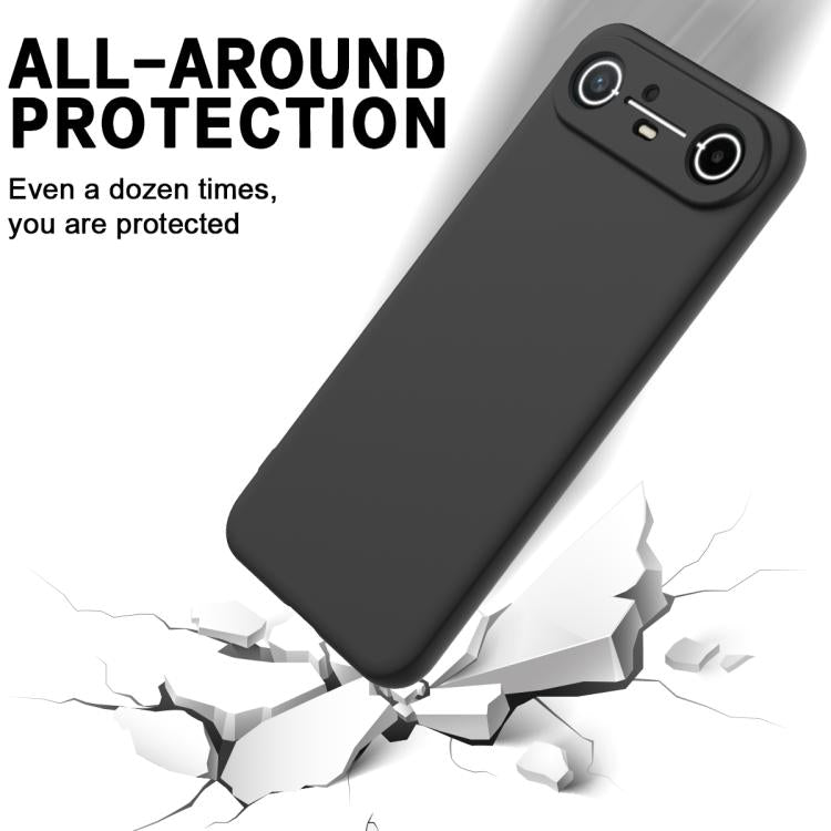 For Tecno Pova Slim 5G / Spark Slim 4G Solid Color Liquid Silicone Dropproof Full Coverage Phone Case