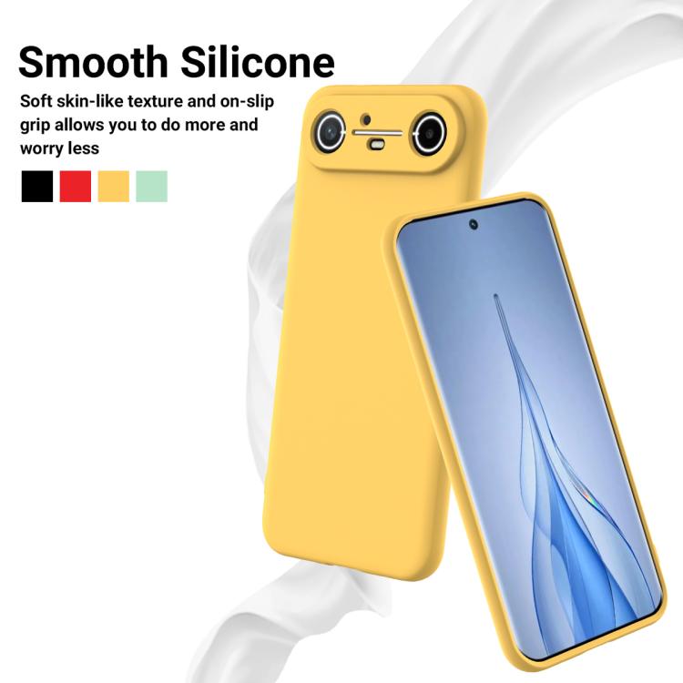 For Tecno Pova Slim 5G / Spark Slim 4G Solid Color Liquid Silicone Dropproof Full Coverage Phone Case