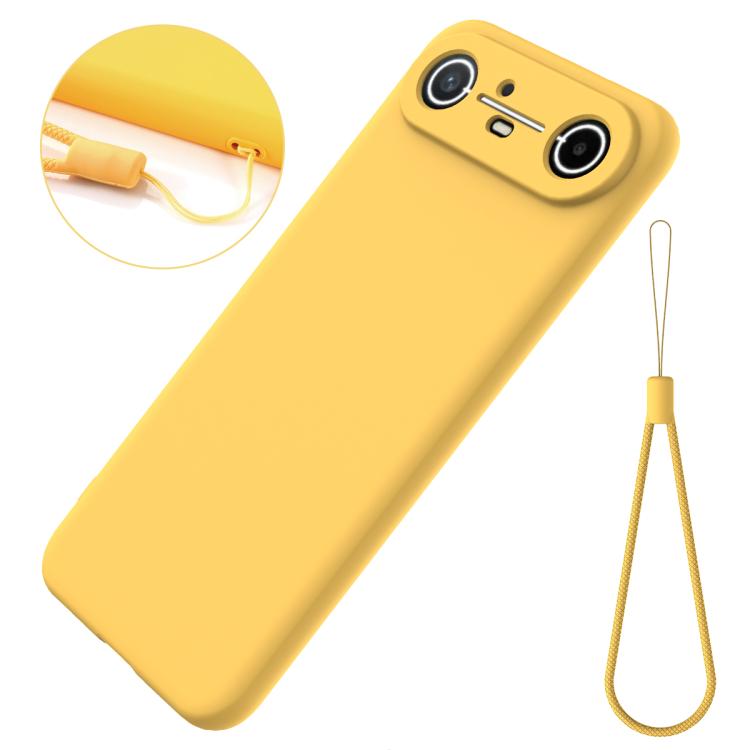 For Tecno Pova Slim 5G / Spark Slim 4G Solid Color Liquid Silicone Dropproof Full Coverage Phone Case