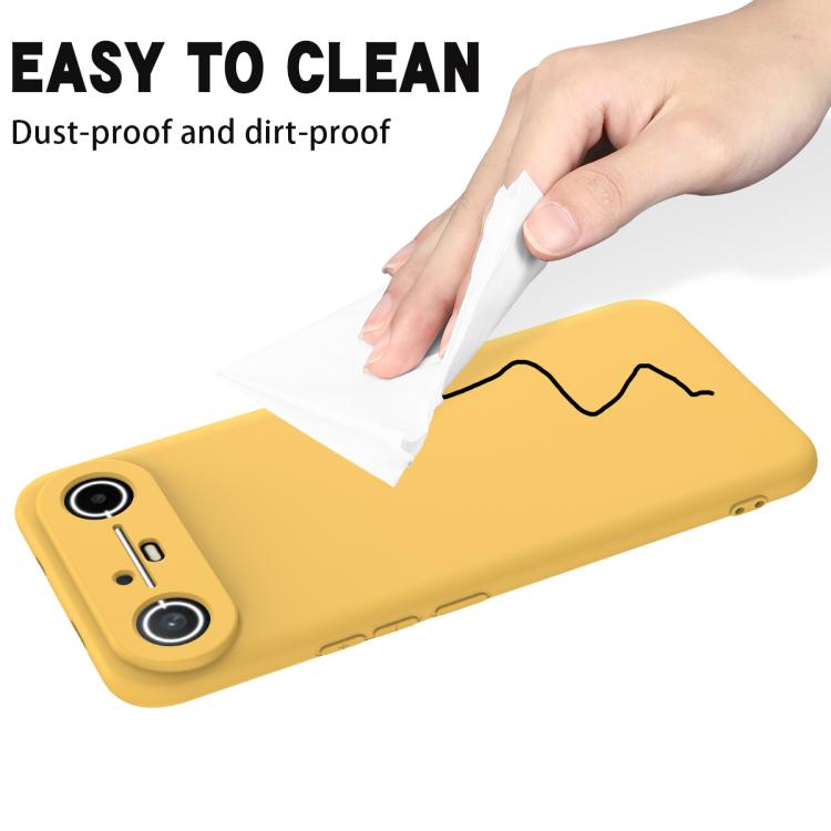 For Tecno Pova Slim 5G / Spark Slim 4G Solid Color Liquid Silicone Dropproof Full Coverage Phone Case