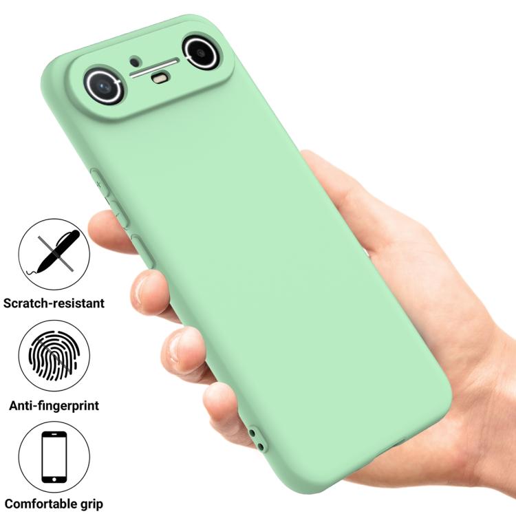 For Tecno Pova Slim 5G / Spark Slim 4G Solid Color Liquid Silicone Dropproof Full Coverage Phone Case
