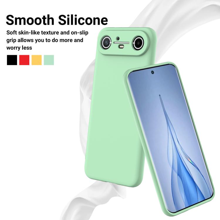 For Tecno Pova Slim 5G / Spark Slim 4G Solid Color Liquid Silicone Dropproof Full Coverage Phone Case