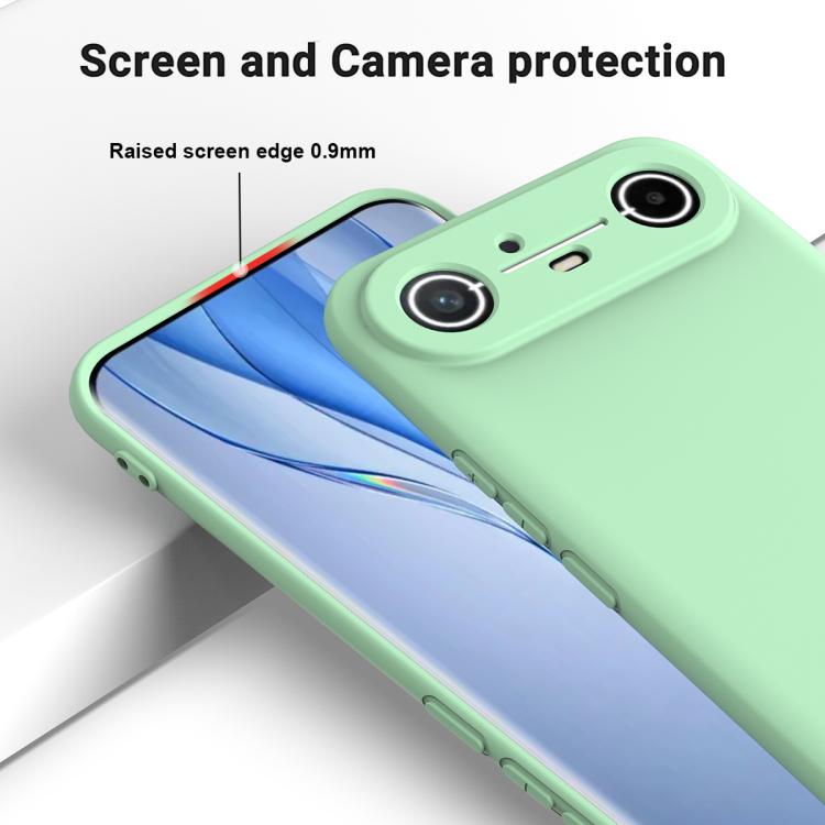 For Tecno Pova Slim 5G / Spark Slim 4G Solid Color Liquid Silicone Dropproof Full Coverage Phone Case