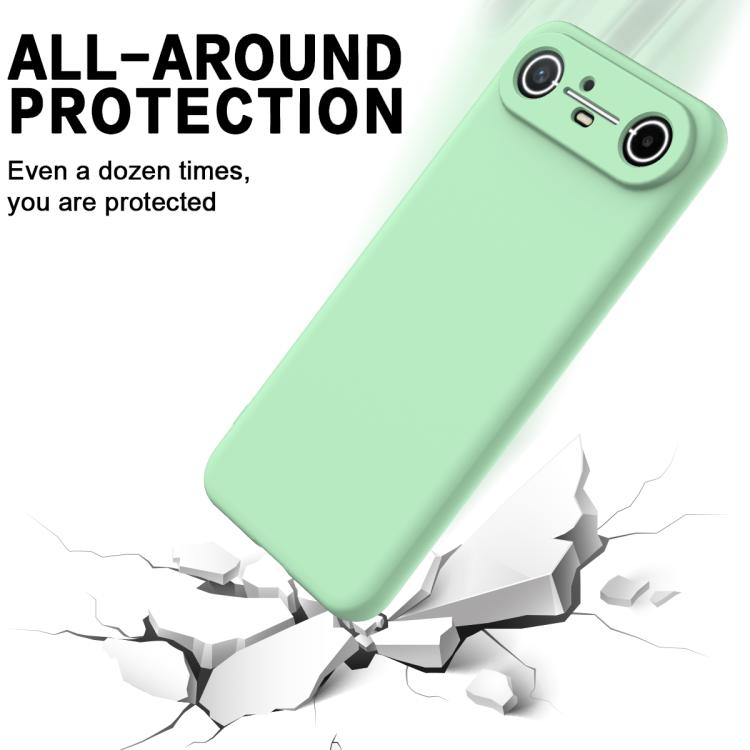 For Tecno Pova Slim 5G / Spark Slim 4G Solid Color Liquid Silicone Dropproof Full Coverage Phone Case