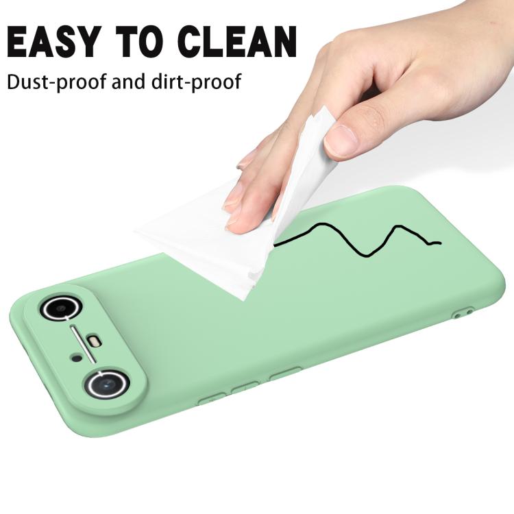 For Tecno Pova Slim 5G / Spark Slim 4G Solid Color Liquid Silicone Dropproof Full Coverage Phone Case