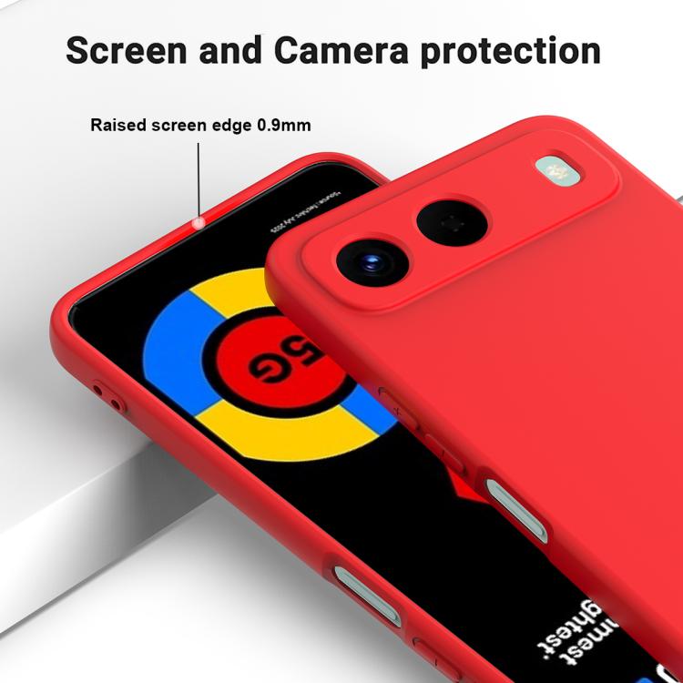 For Tecno Spark Go 5G / Spark 40 5G Solid Color Liquid Silicone Dropproof Full Coverage Phone Case