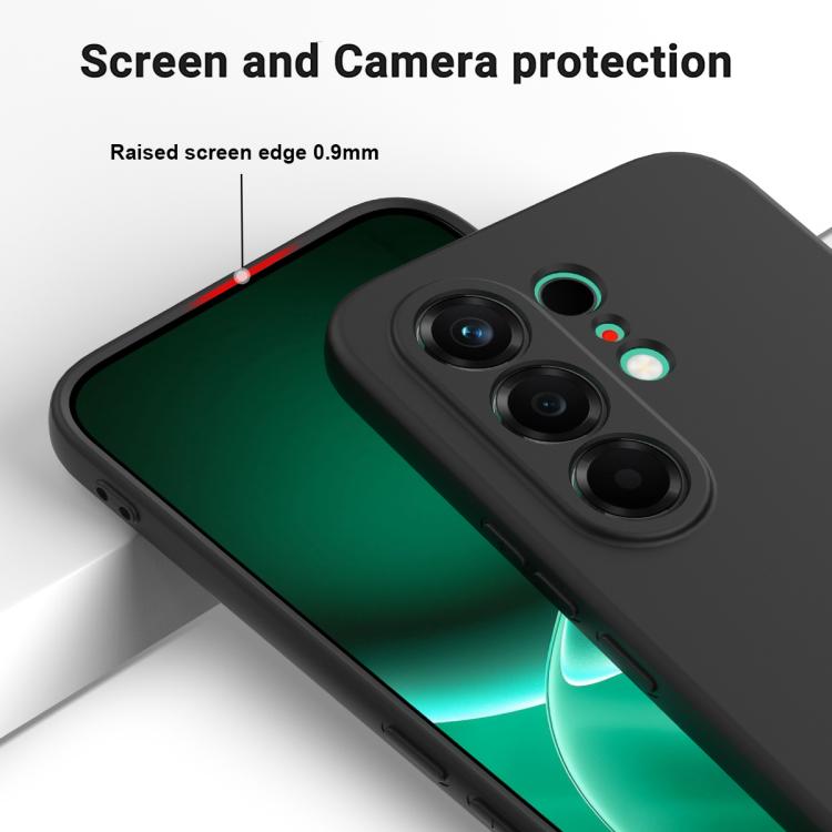 For Tecno Camon 50 Pro 4G / 5G Solid Color Liquid Silicone Dropproof Full Coverage Phone Case