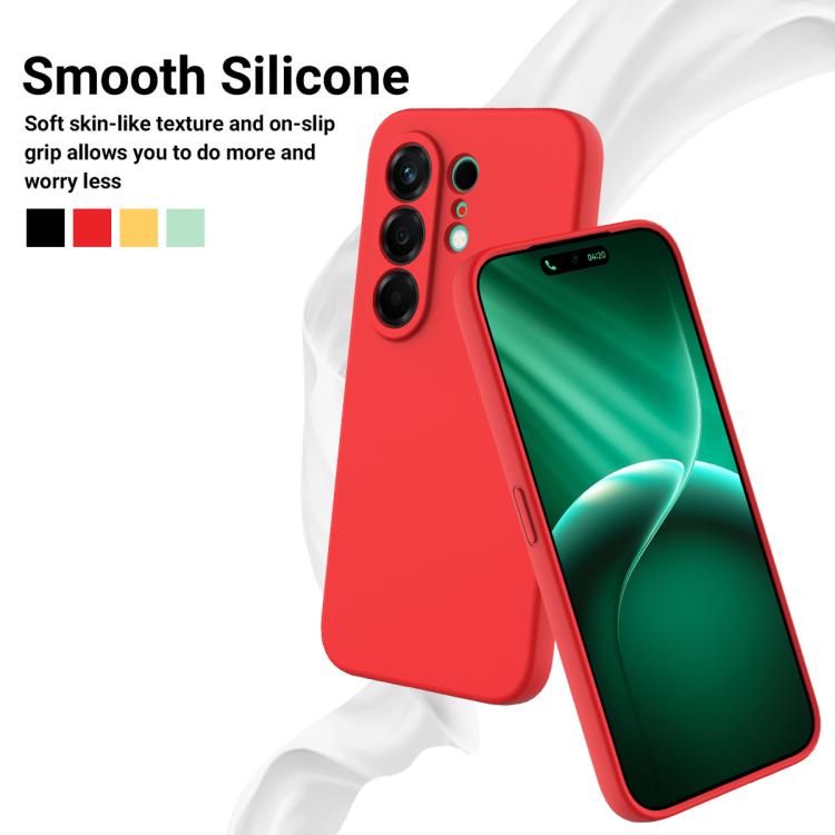 For Tecno Camon 50 Pro 4G / 5G Solid Color Liquid Silicone Dropproof Full Coverage Phone Case