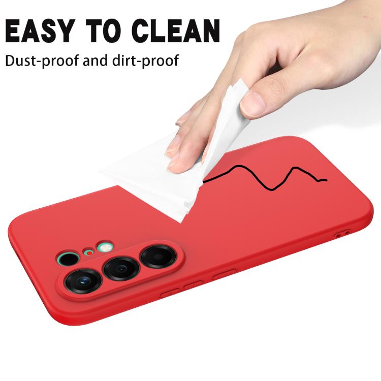 For Tecno Camon 50 Pro 4G / 5G Solid Color Liquid Silicone Dropproof Full Coverage Phone Case