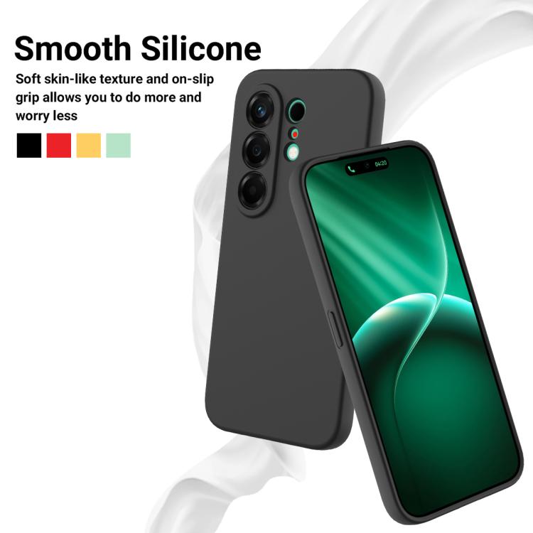 For Tecno Camon 50 4G Solid Color Liquid Silicone Dropproof Full Coverage Phone Case