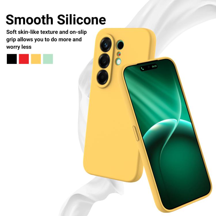 For Tecno Camon 50 4G Solid Color Liquid Silicone Dropproof Full Coverage Phone Case