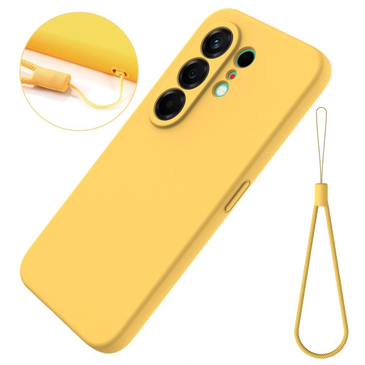 For Tecno Camon 50 4G Solid Color Liquid Silicone Dropproof Full Coverage Phone Case