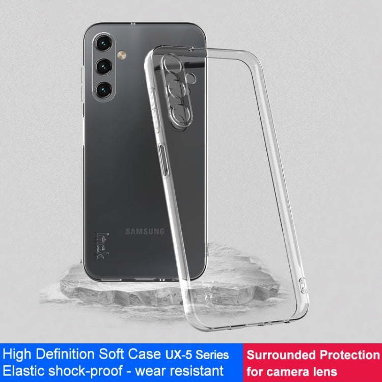 For Samsung Galaxy A25 5G imak UX-5 Series Transparent Shockproof TPU Protective Case(Transparent)