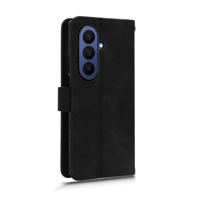 For Samsung Galaxy Z Fold7 5G Skin Feel Magnetic Flip Leather Phone Case