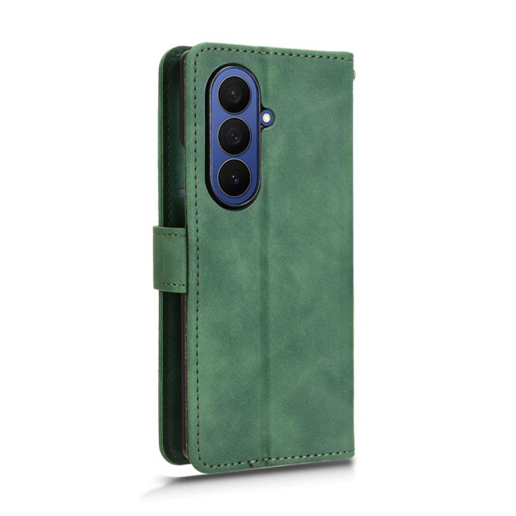 For Samsung Galaxy Z Fold7 5G Skin Feel Magnetic Flip Leather Phone Case