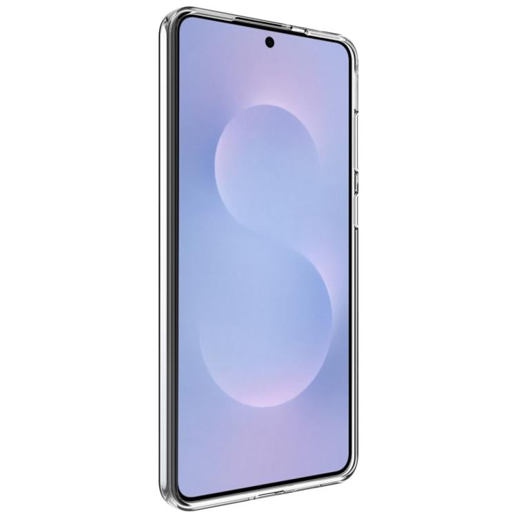 For Samsung Galaxy S25 Edge 5G imak UX-10 Series Transparent Shockproof TPU Phone Case - Transparent