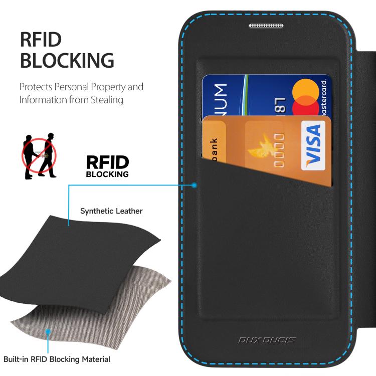 For iPhone 17 Pro DUX DUCIS Skin X Pro Series Magsafe PC + TPU Phone Leather Case