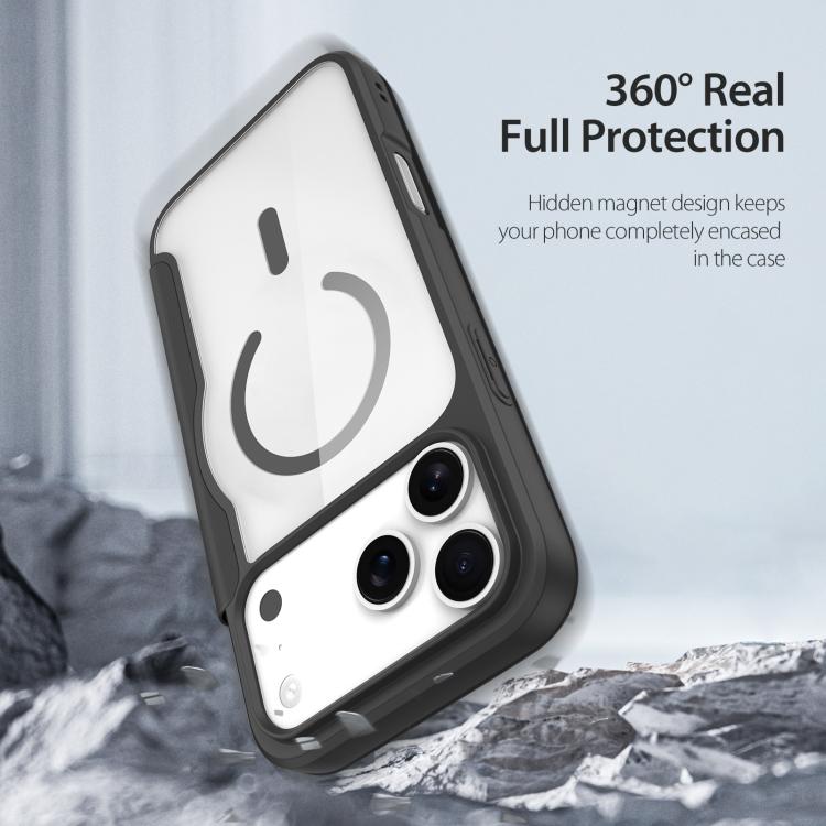 For iPhone 17 Pro DUX DUCIS Skin X Pro Series Magsafe PC + TPU Phone Leather Case