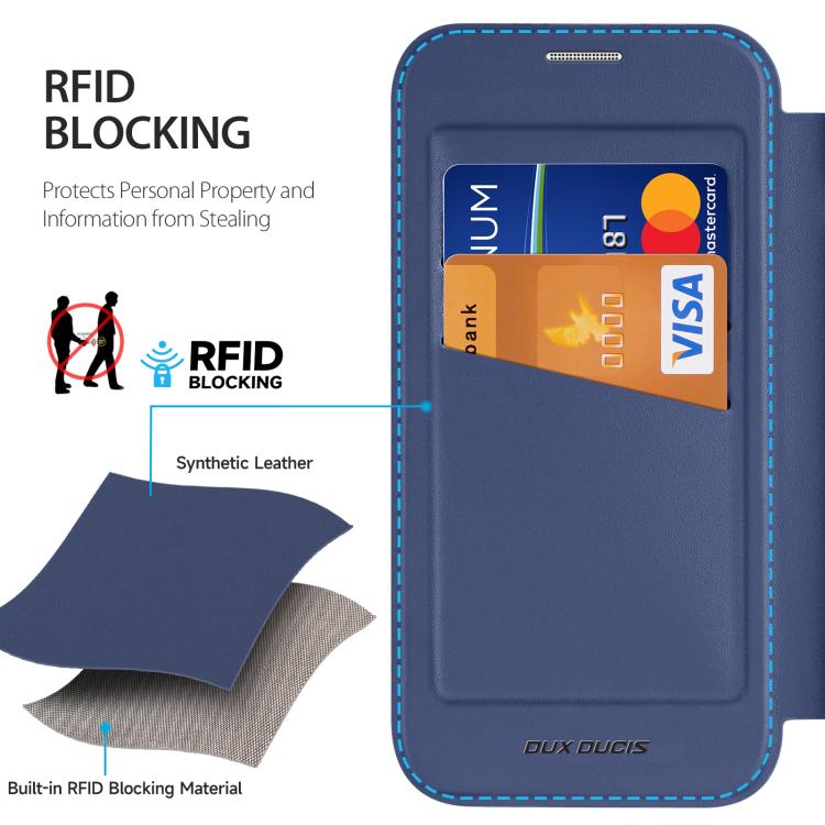 For iPhone 17 Pro DUX DUCIS Skin X Pro Series Magsafe PC + TPU Phone Leather Case