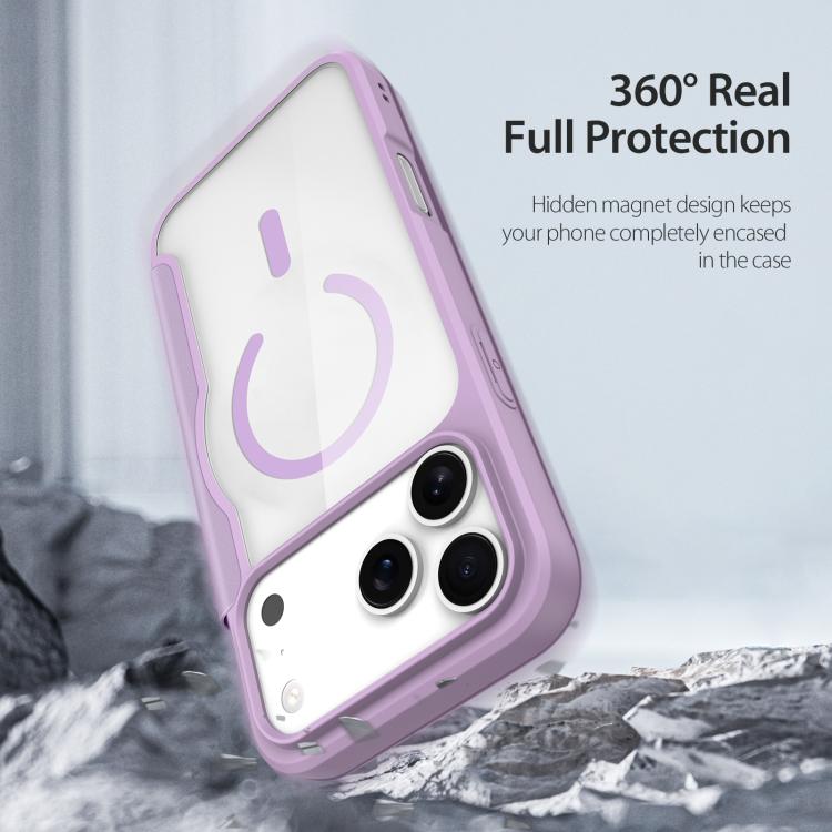 For iPhone 17 Pro DUX DUCIS Skin X Pro Series Magsafe PC + TPU Phone Leather Case