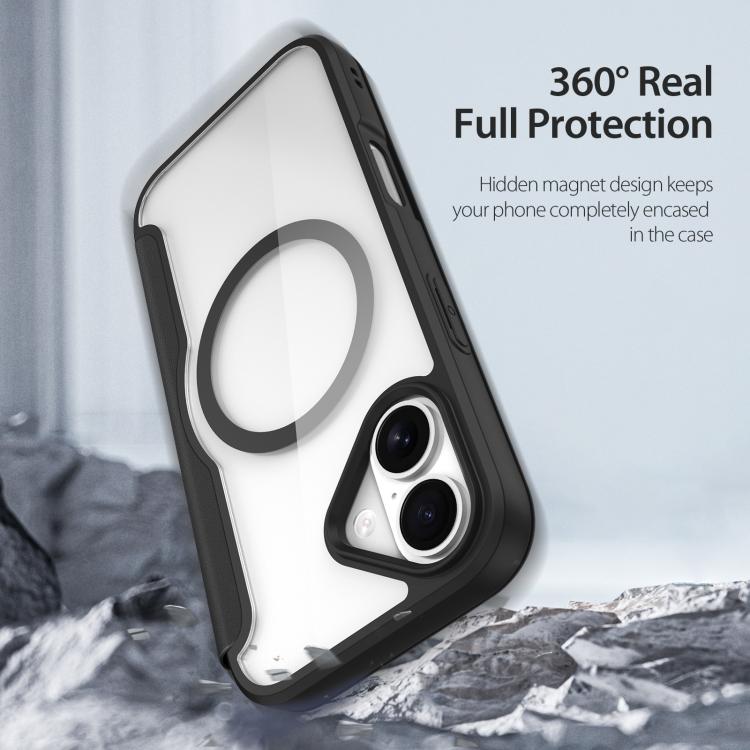 For iPhone 17 DUX DUCIS Skin X Pro Series Magsafe PC + TPU Phone Leather Case