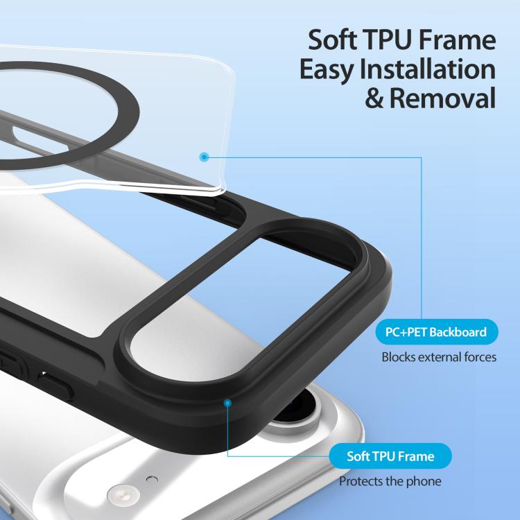 For iPhone Air DUX DUCIS Skin X Pro Series Magsafe PC + TPU Phone Leather Case