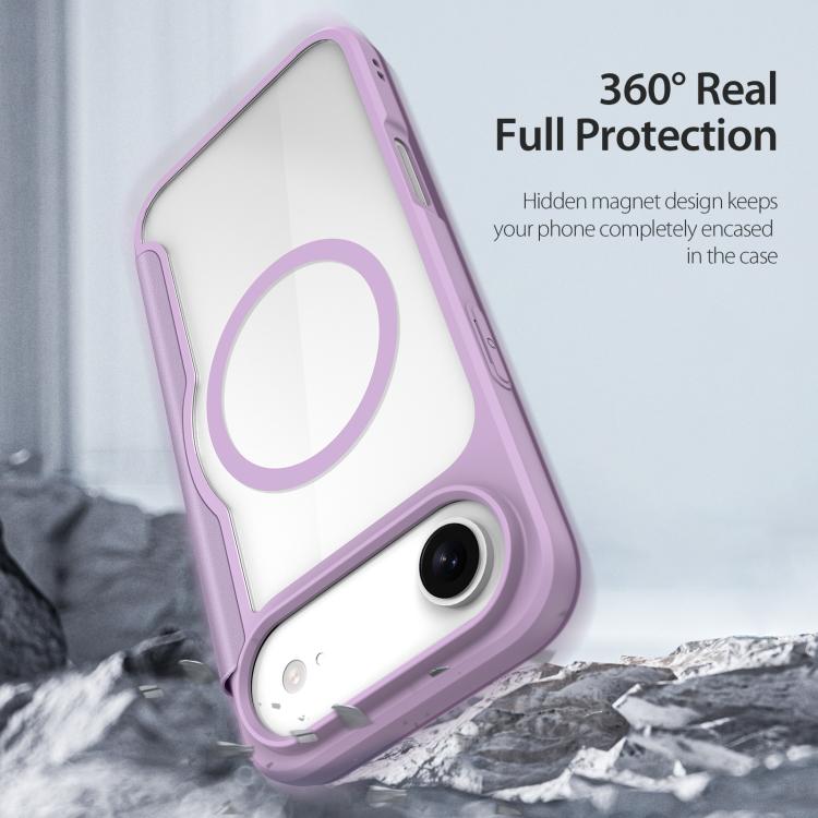 For iPhone Air DUX DUCIS Skin X Pro Series Magsafe PC + TPU Phone Leather Case