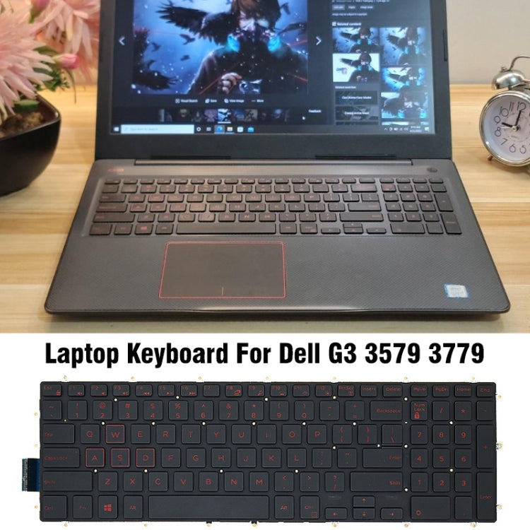 Backlight Laptop Keyboard For Dell G3 3579 3779 / G5 5587 / G7 7588