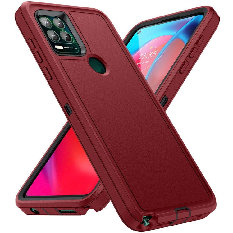 For Motorola Moto G Stylus 5G 2023 Life Waterproof Rugged PC + Silicone Phone Case