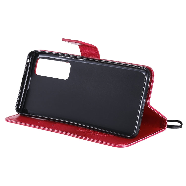 For Huawei Nova 7 Pro 5G Embossed Sunflower Pattern Horizontal Flip PU Leather Case with Holder & Card Slots & Wallet & Lanyard