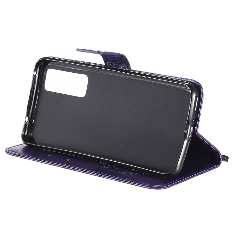 For Huawei Nova 7 5G Embossed Sunflower Pattern Horizontal Flip PU Leather Case with Holder & Card Slots & Wallet & Lanyard