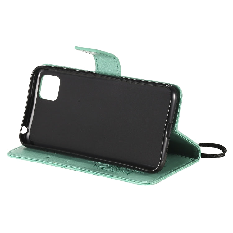 For Huawei Y5p/Honor 9S Embossed Sunflower Pattern Horizontal Flip PU Leather Case with Holder & Card Slots & Wallet & Lanyard