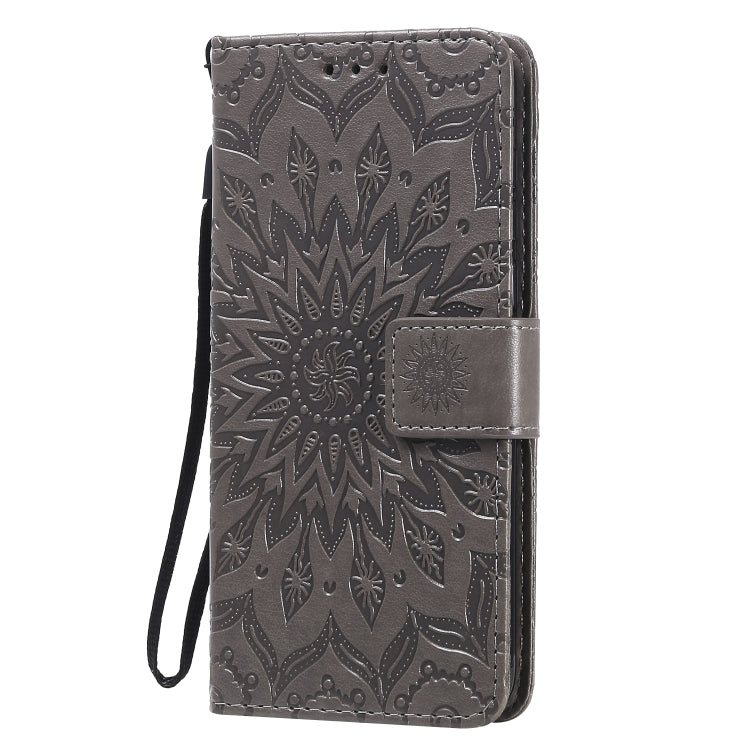 For Huawei Y5p/Honor 9S Embossed Sunflower Pattern Horizontal Flip PU Leather Case with Holder & Card Slots & Wallet & Lanyard