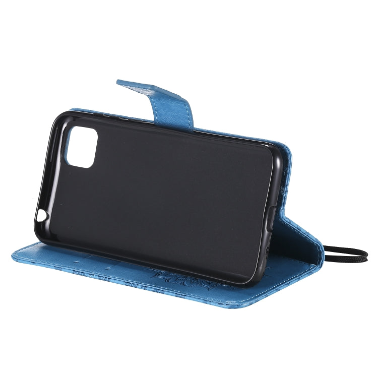 For Huawei Y5p/Honor 9S Embossed Sunflower Pattern Horizontal Flip PU Leather Case with Holder & Card Slots & Wallet & Lanyard