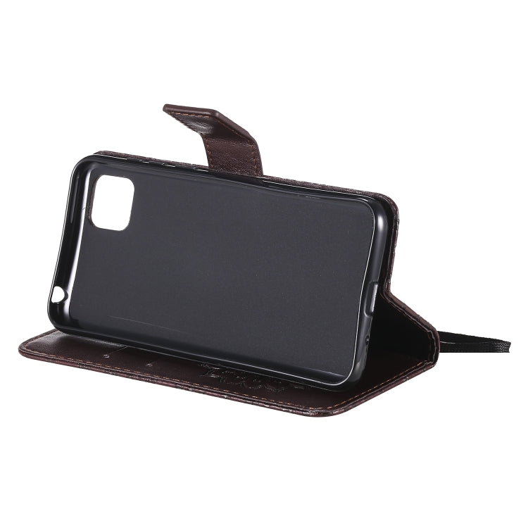 For Huawei Y5p/Honor 9S Embossed Sunflower Pattern Horizontal Flip PU Leather Case with Holder & Card Slots & Wallet & Lanyard