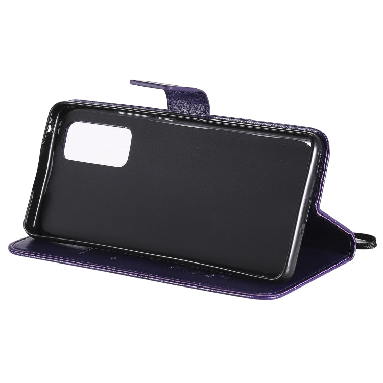 For Huawei Honor 30 Pro Embossed Sunflower Pattern Horizontal Flip PU Leather Case with Holder & Card Slots & Wallet & Lanyard