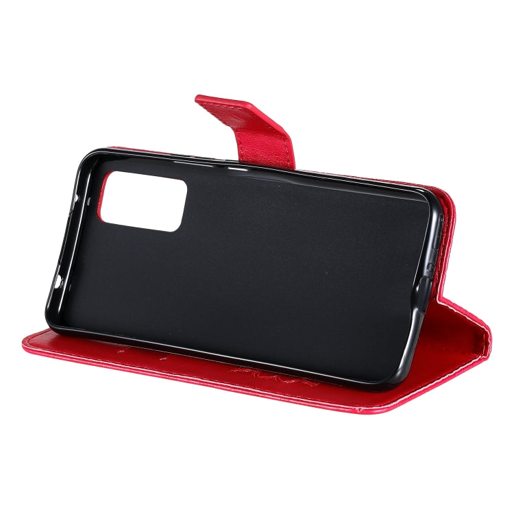 For Huawei Honor 30 Embossed Sunflower Pattern Horizontal Flip PU Leather Case with Holder & Card Slots & Wallet & Lanyard