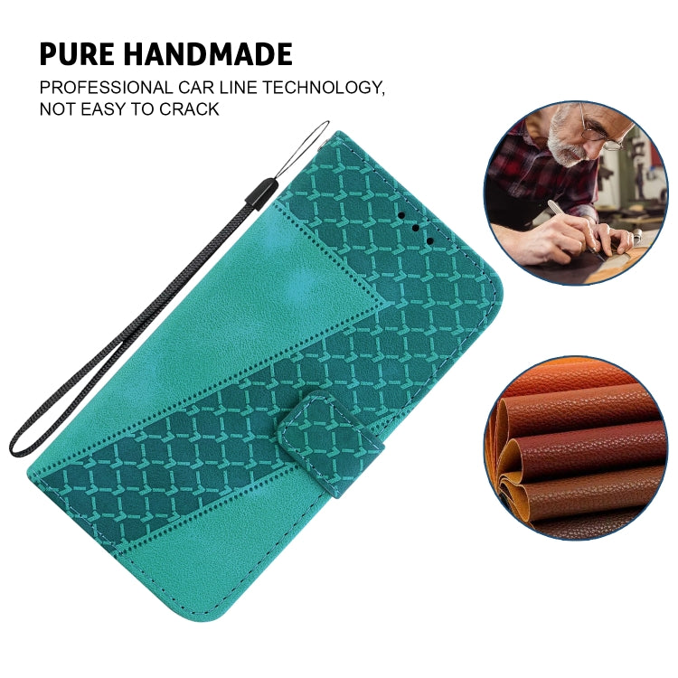 For OnePlus Nord CE4 5G Seven-shaped Embossed Leather Phone Case