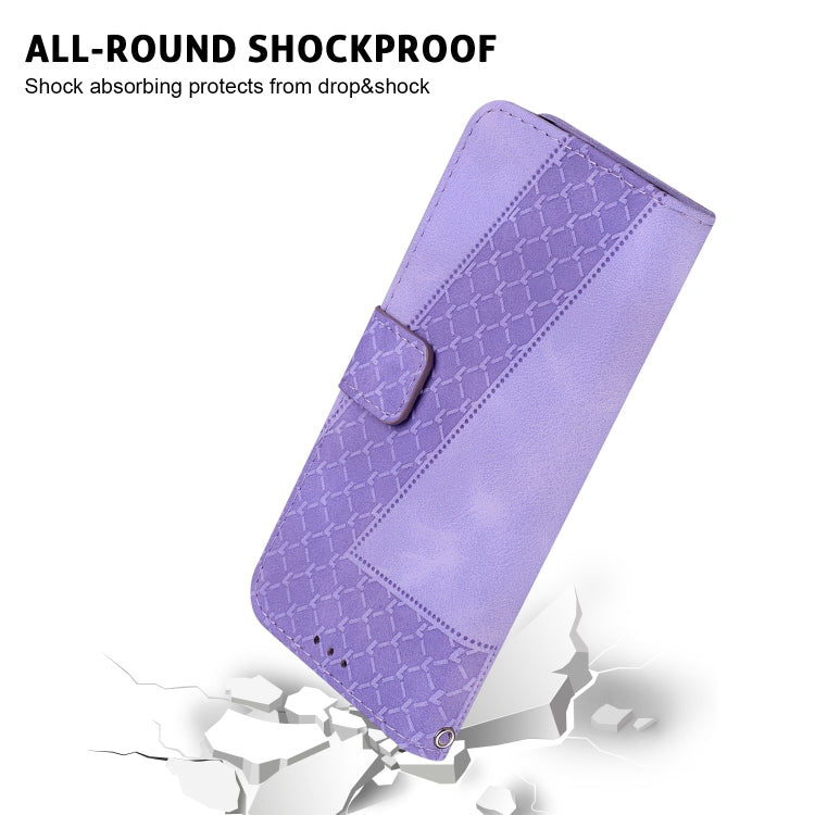 For OnePlus Nord CE4 5G Seven-shaped Embossed Leather Phone Case