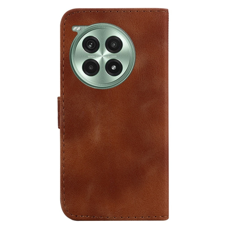 For OnePlus Ace 3 Pro Seven-shaped Embossed Leather Phone Case