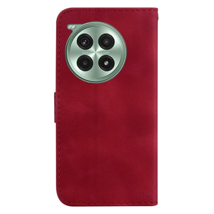 For OnePlus Ace 3 Pro Seven-shaped Embossed Leather Phone Case