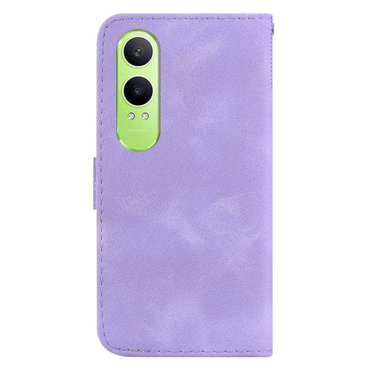 For OnePlus Nord CE4 Lite Seven-shaped Embossed Leather Phone Case