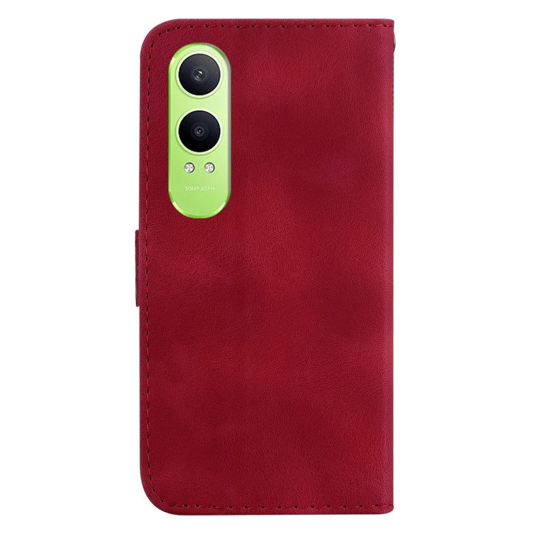 For OnePlus Nord CE4 Lite Seven-shaped Embossed Leather Phone Case