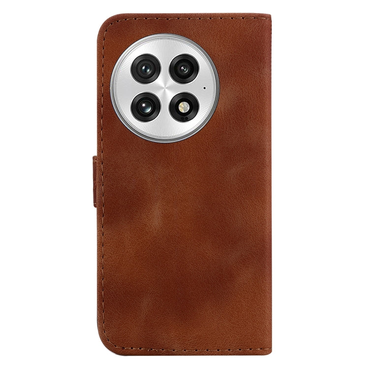 For OnePlus 13 Seven-shaped Embossed Leather Phone Case