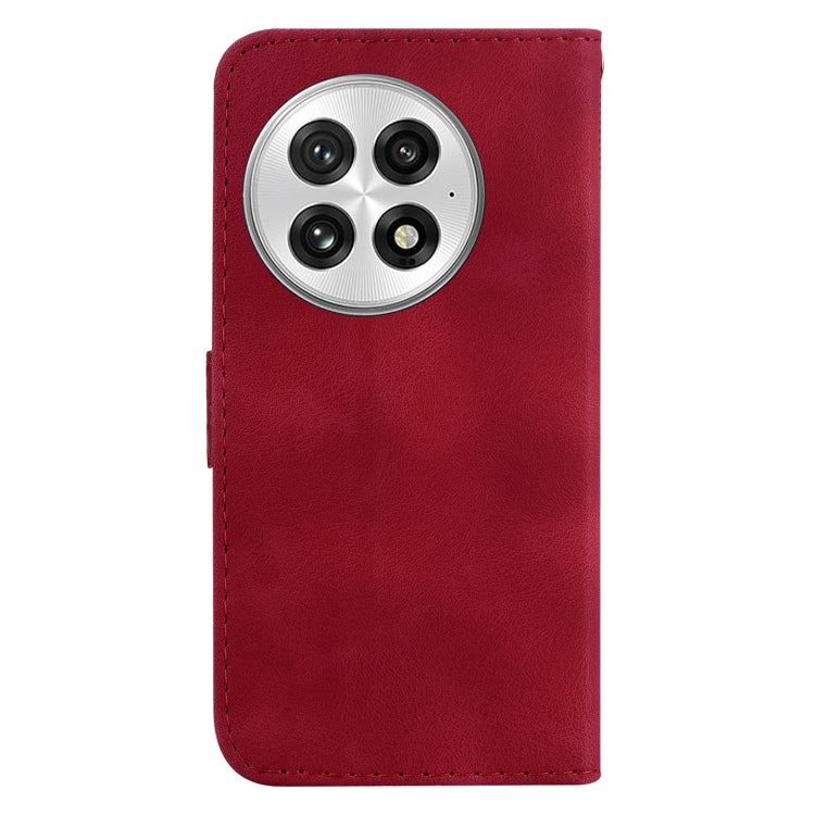 For OnePlus 13 Seven-shaped Embossed Leather Phone Case